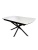 Стол Лидер 140/185*80 Snow White Стол Лидер 140/185*80 Snow White